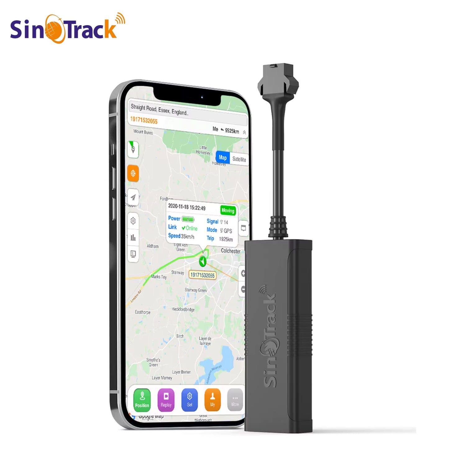 Mini GPS Tracker ST-901M Vehicle Tracking Device Car Motorcycle GSM Locator Remote Control with Real Time Monitoring System APP